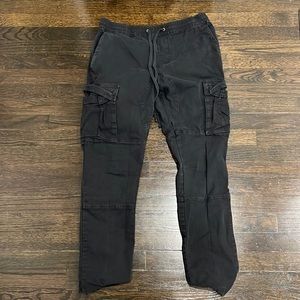 PacSun Black Cargo Joggers